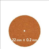 Disc separator  22 x 0.2 mm maro 