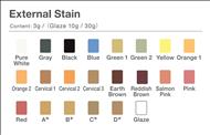 NORITAKE  E Stain   Pure white     3 gr