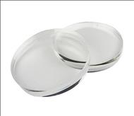 DISC  PMMA  98 X 14 mm CLEAR  - TRANSPARENT
