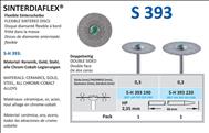 Disc diamant sinterizat  SH 393 190 Horico,   19 x 0.3 mm