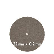 Disc separator  22 x 0.2 mm,  7002,  gri