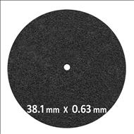 Disc separator  38.1 x 0.63 mm A negru