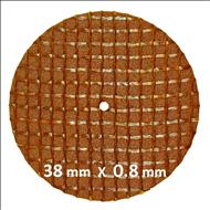 Disc separator texturat  38 x 0.8 mm  A