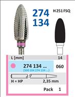 Freza banda roz  Horico 274 134 060 recomandat pt. proteze elastice